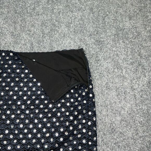 Diane von Furstenberg Skirt Womens Size 4 Navy Pencil Skirt - Picture 10 of 14